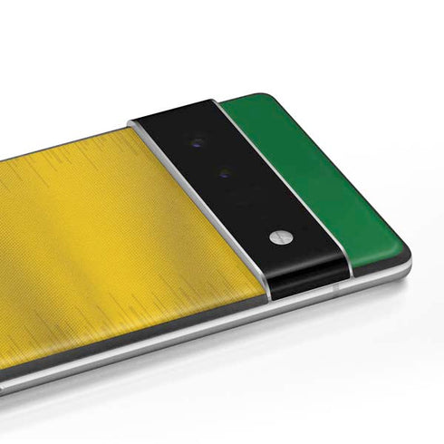 Brazil Soccer Flag Google Pixel 6 Skin